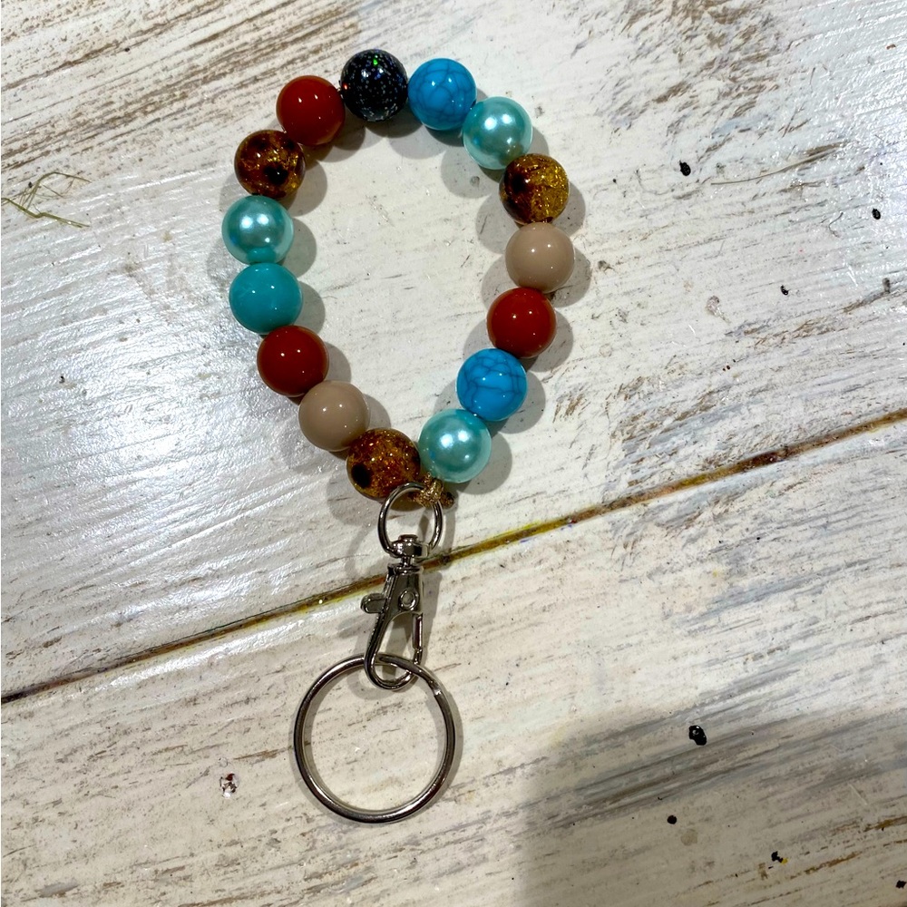 Wrist key ring.